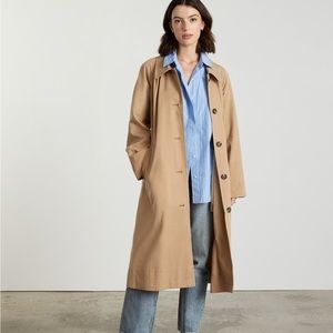 *NWT* Everlane Gathered Drape Trench